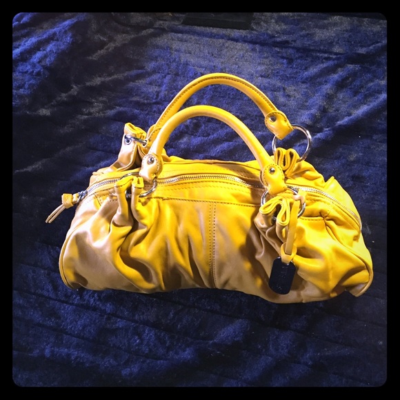 Nine West handbag yellow