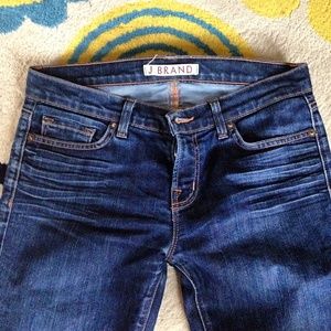 J Brand Pencil-Cut Denim Jeans