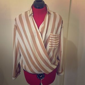 Dynamic Striped Top
