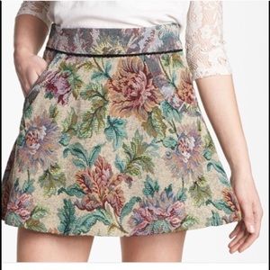 Free people floral skirt