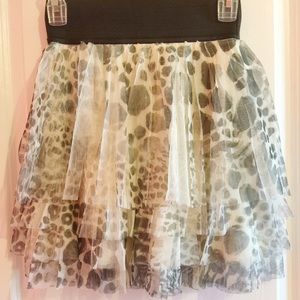 ❌SOLD❌Fun Tutu Style Skirt