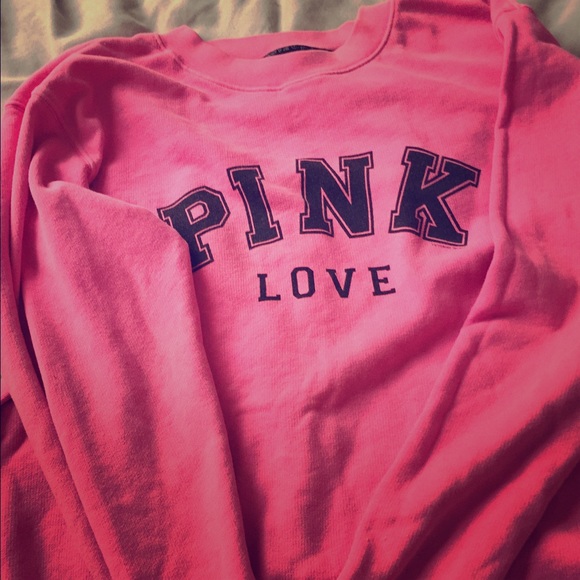 ❌ SOLD VIA EBAY Victoria's Secret pink crew - Picture 1 of 2