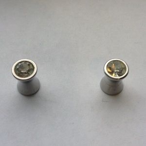 Plugs gauges gem earrings