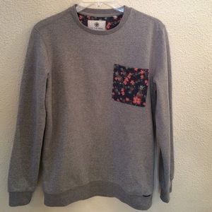 Gray sweatshirt