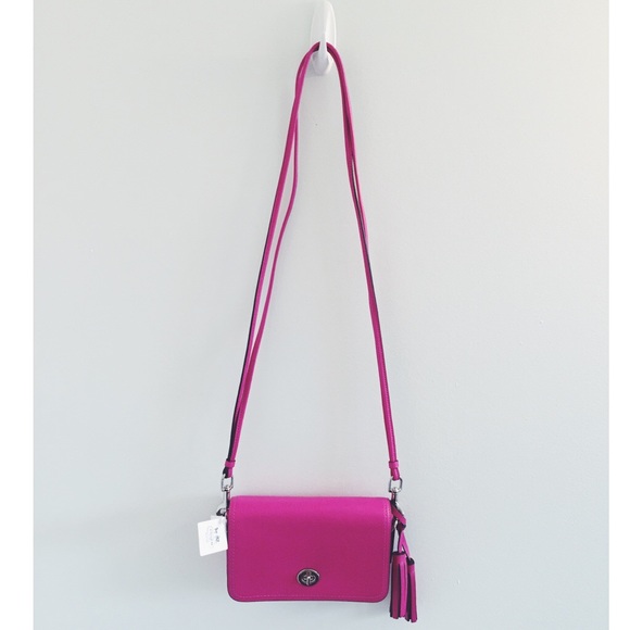 Coach Legacy Penny leather cross body shoulder bag - Picture 1 of 4
