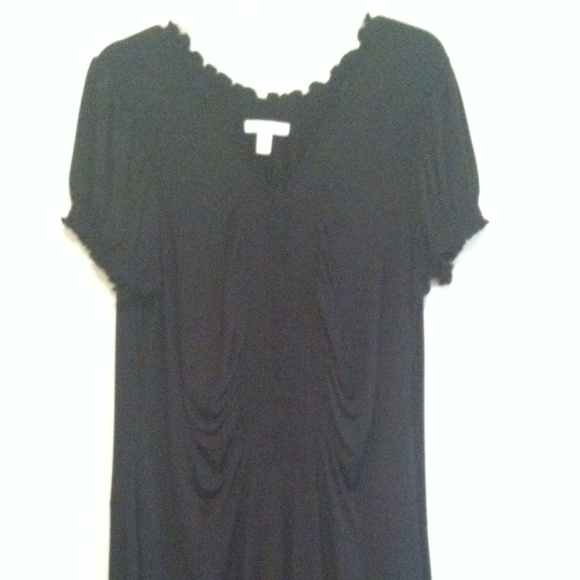 London Times black dress.