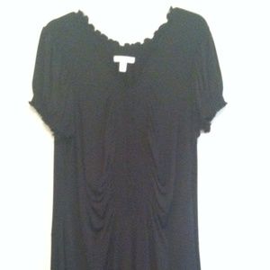 London Times black dress.