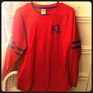 Victoria secret pink varsity shirt