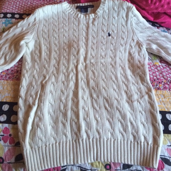 Ralph Lauren Sport Cream Sweater