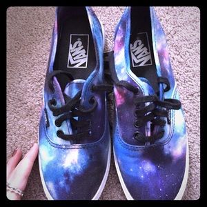 Authentic galaxy vans❃