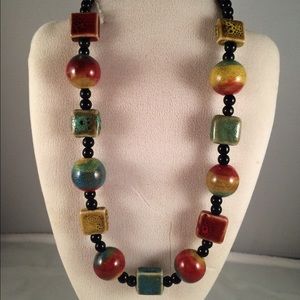 FIESTA! Spunky and colorful Necklace!
