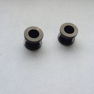 Guages plugs tunnels marble