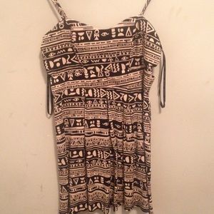 Tribal print dress