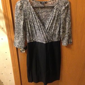 Fitted pencil skirt dress