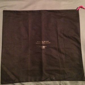 Large Kate Spade dust bag