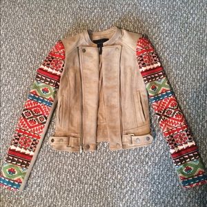 BCBG MaxAzria suede jacket