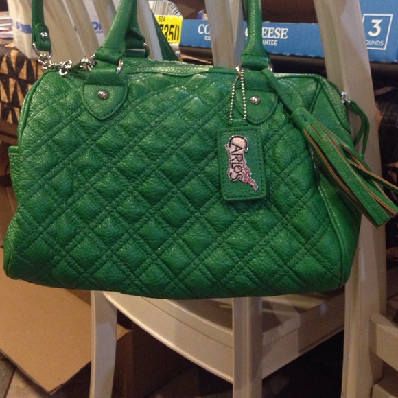Green Carlos Santana purse