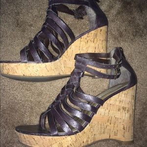 Wedge heel sandals