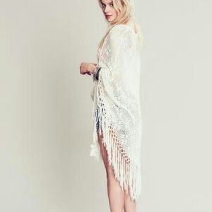 Spell for FP crochet pattern fringe poncho