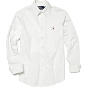 Classic White Polo Oxford