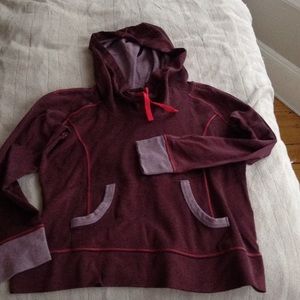 Columbia retro inspired hooded long sleeve