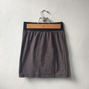 Striped Stretch Skirt