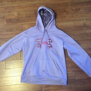 woman's under armour sweatshirt