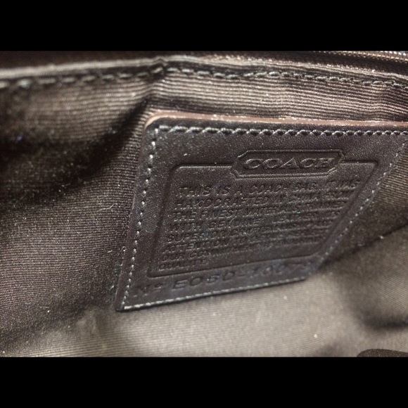 Brown Coach tote, authentic. - Picture 2 of 3