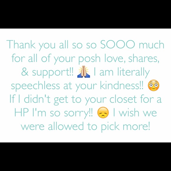 🎉THANK YOU for coming to my posh party!! 👯🎉 - Picture 2 of 4