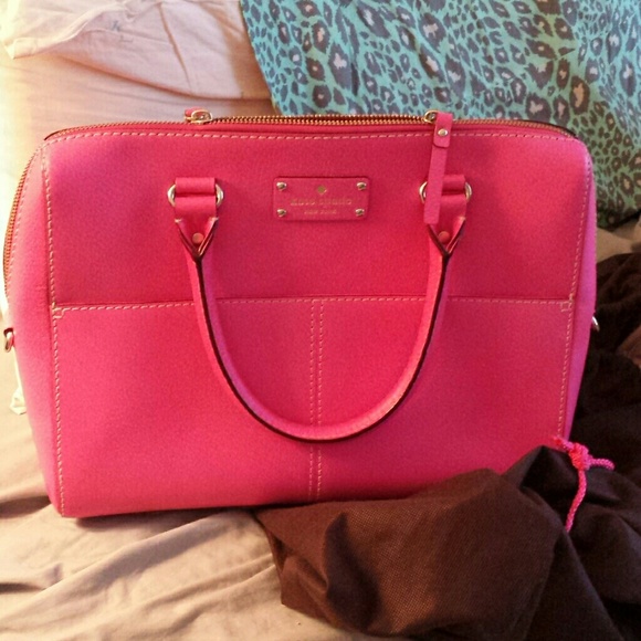 Kate Spade pink satchel bag (NO STRAP)