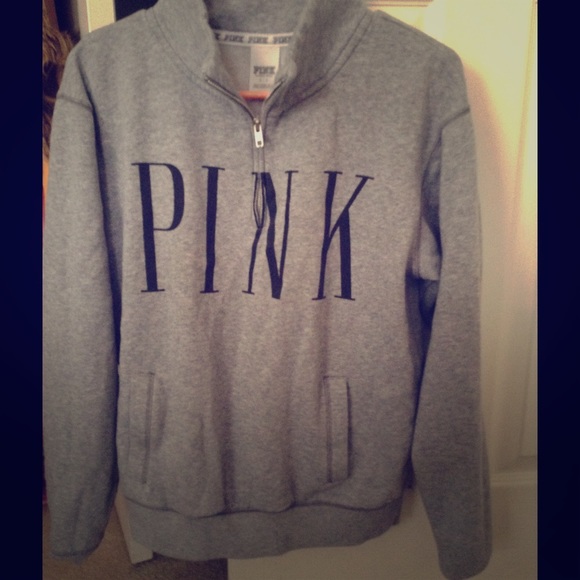 Victoria's Secret Half Zip Track Pullover