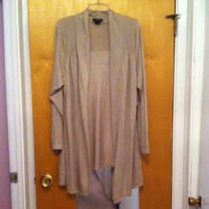 Metallic Gold Dusted Cardigan