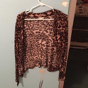 Cheetah cardigan!!🐆