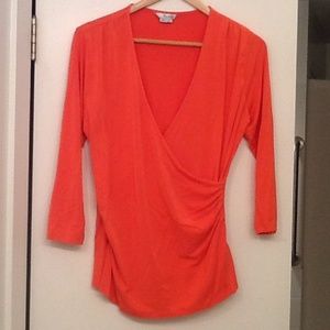 Boden wrap top M jersey