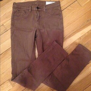 Rag and Bone Brown Denim Jeans