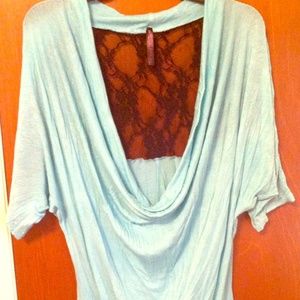 Mint green sexy top!