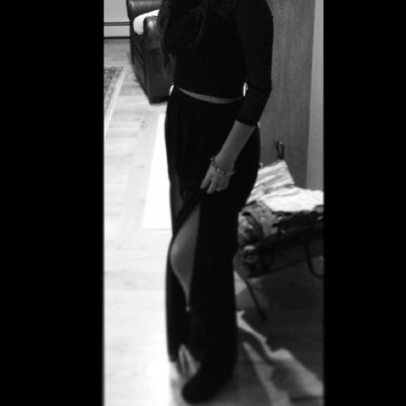 Maxi skirt , high waisted