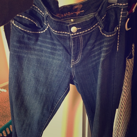 seven jeans!! 😄