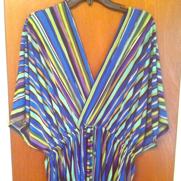 Multicolor stripe dress