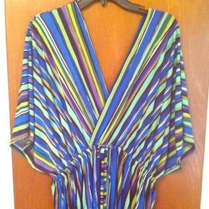 Multicolor stripe dress