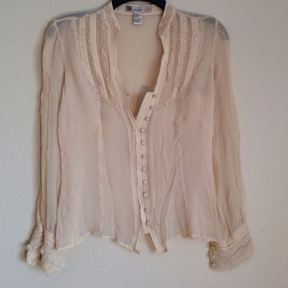 Silk Long Sleeve Blouse