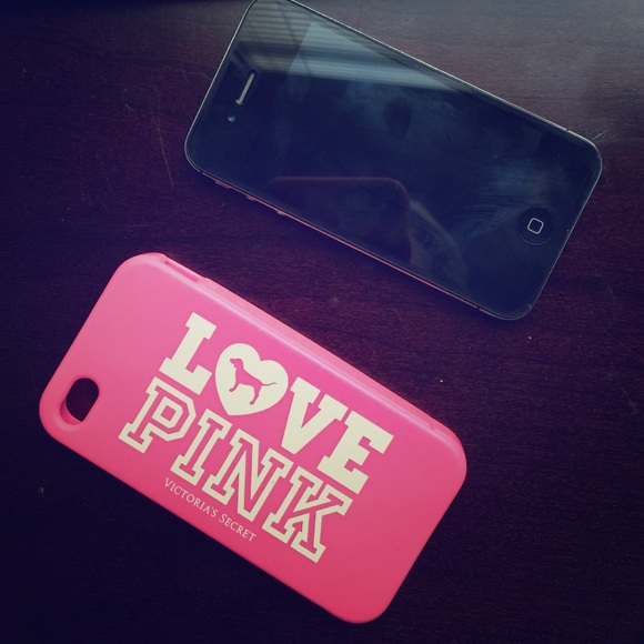 PINK iPhone 4/4s gel case - Picture 1 of 4