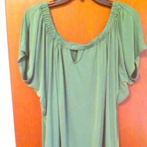 Light green dress top!