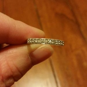 White Gold Wedding Band