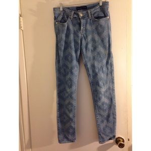 rock & republic patterned denim
