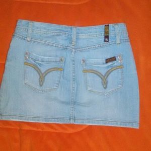 **REDUCED**SHORT JEAN SKIRT!