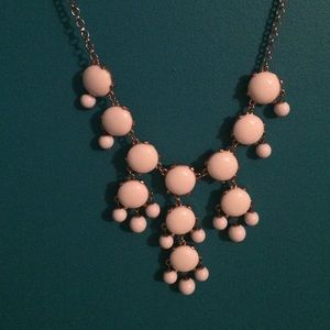 White Statement Necklace