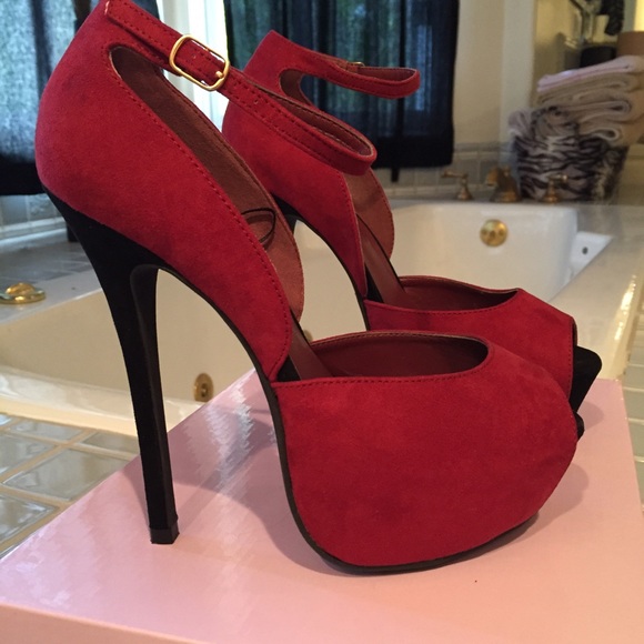 OxBlood heels - only worn once