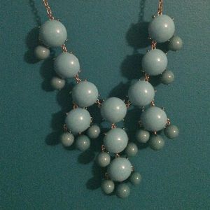 Tiffany Blue Statement Necklace