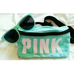 VS Pink Fanny Pack & Sun Glasses